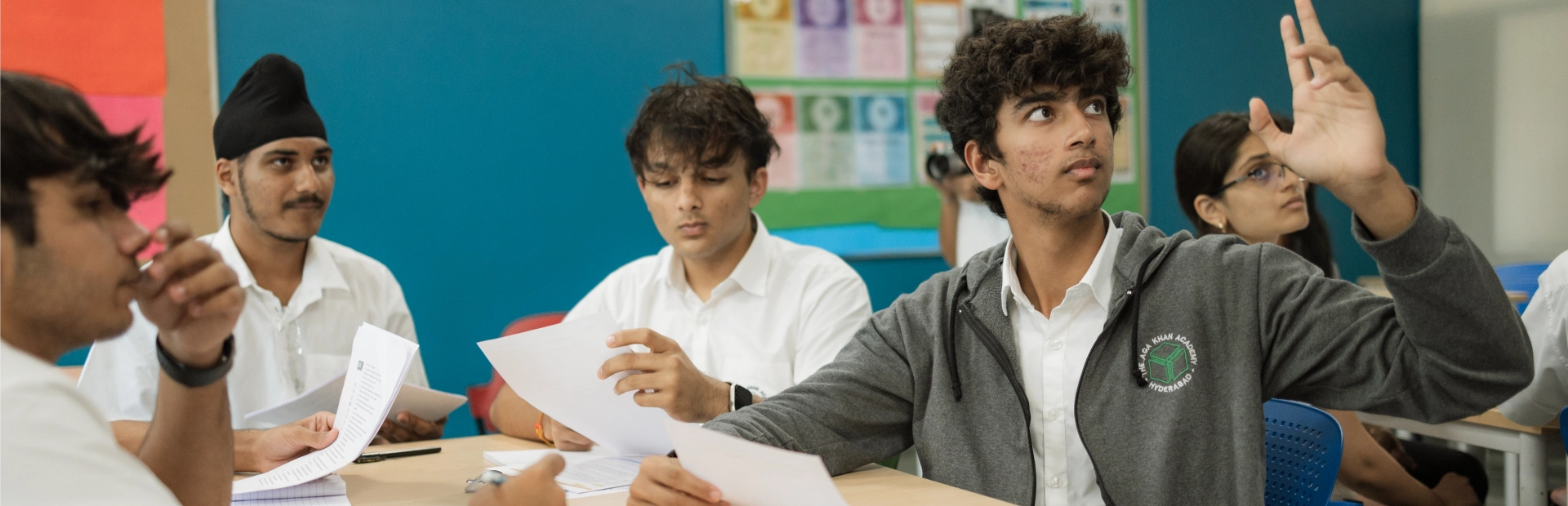 DP students apply their learning and critical thinking skills to real-world issues.