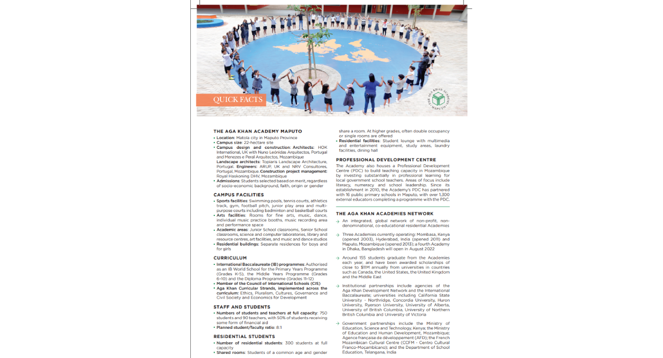 <p>AKA Maputo Quick Facts Sheet (ENG and PT)</p>